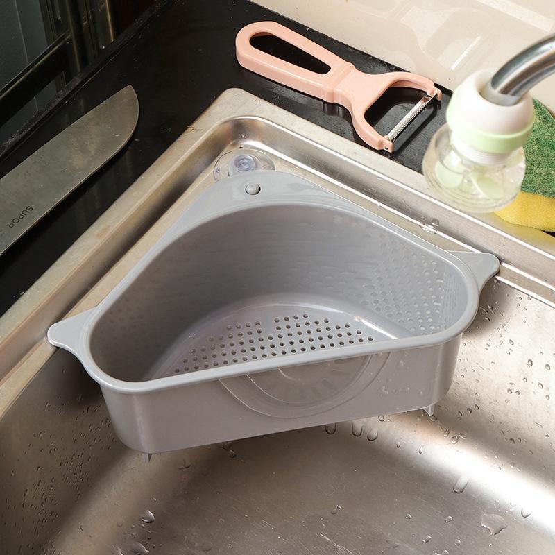 FFOrder Triangle Kitchen Sink Drain Basket - PrataMart