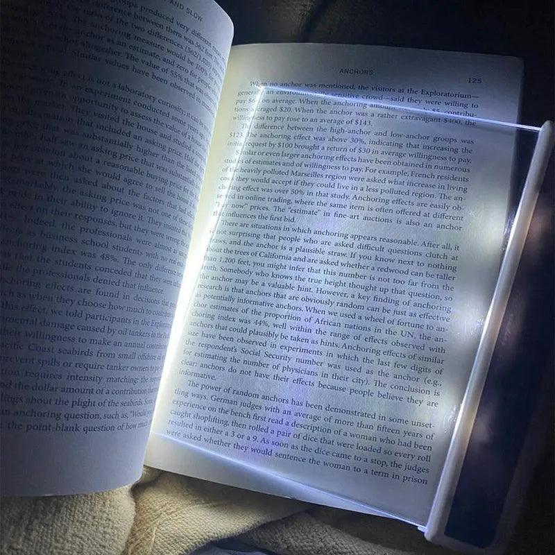 Página Com Luz De LED Para Livros - PrataMart