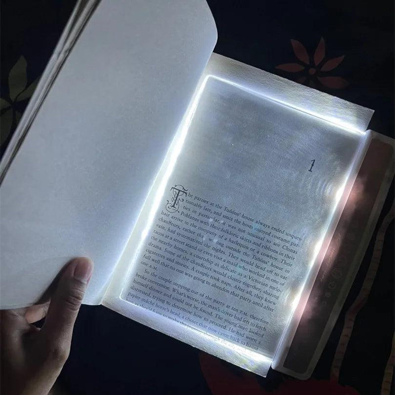 Página Com Luz De LED Para Livros - PrataMart